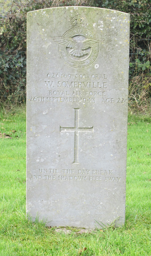 Corporal William Somerville - Upper Tamlaght O'Crilly Church Of Ireland Churchyard
