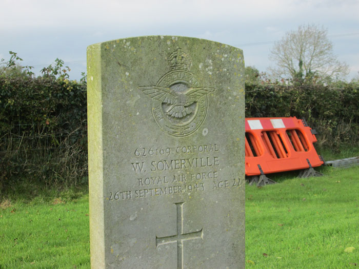 Corporal William Somerville - Upper Tamlaght O'Crilly Church Of Ireland Churchyard