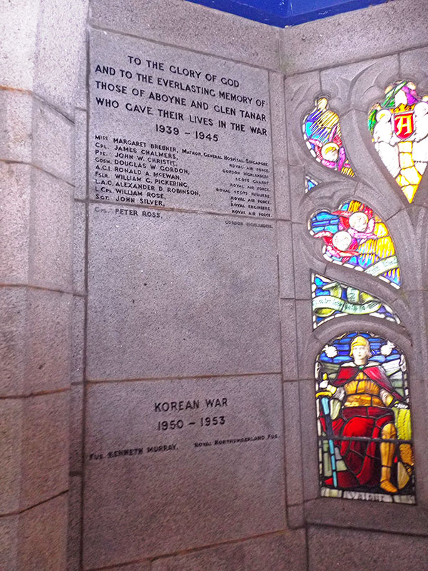 Aboyne WW2 War Memorial